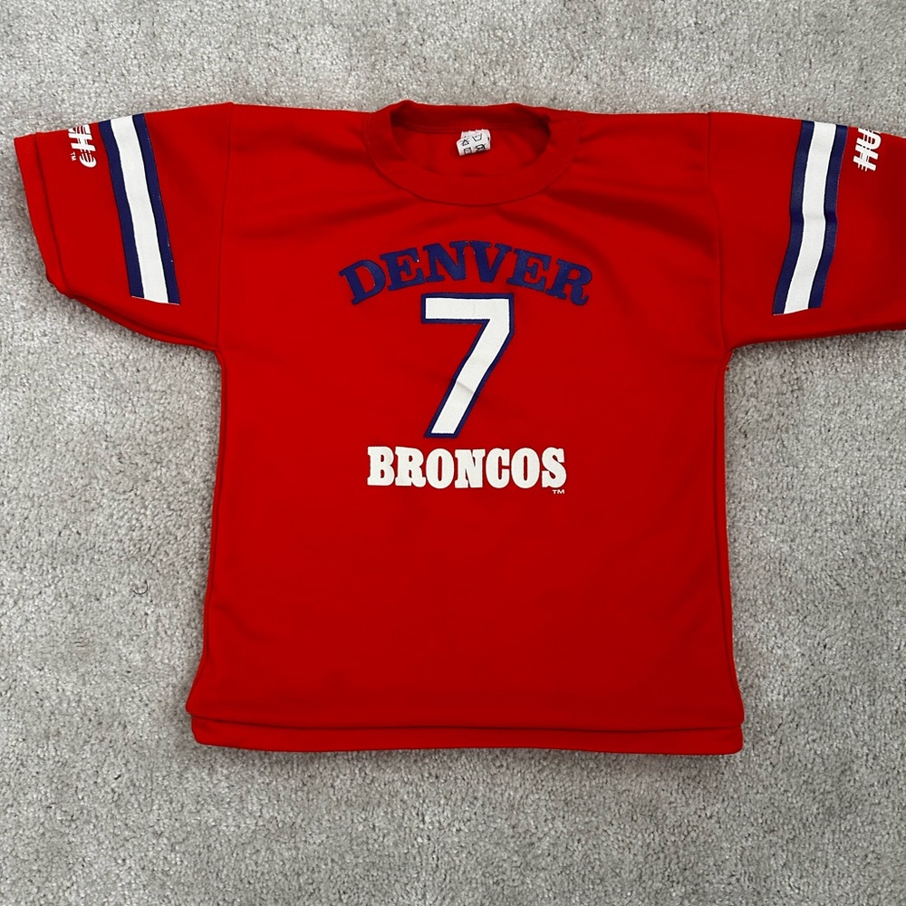 Vintage! Kids’ Broncos Jersey John Elway #7 Hutch Size Medium